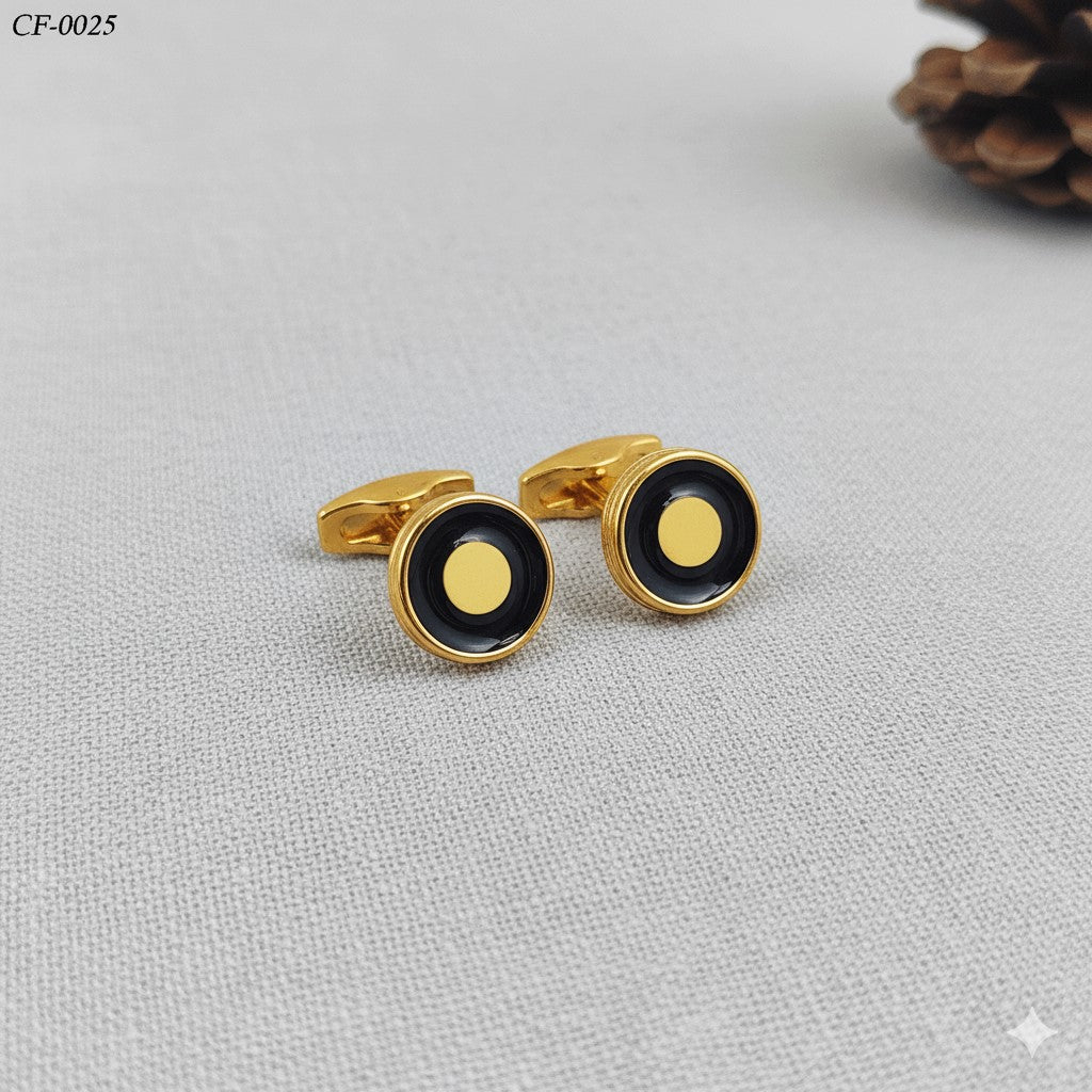 Cufflink | Elegant Stylish Cufflinks in Golden Colour