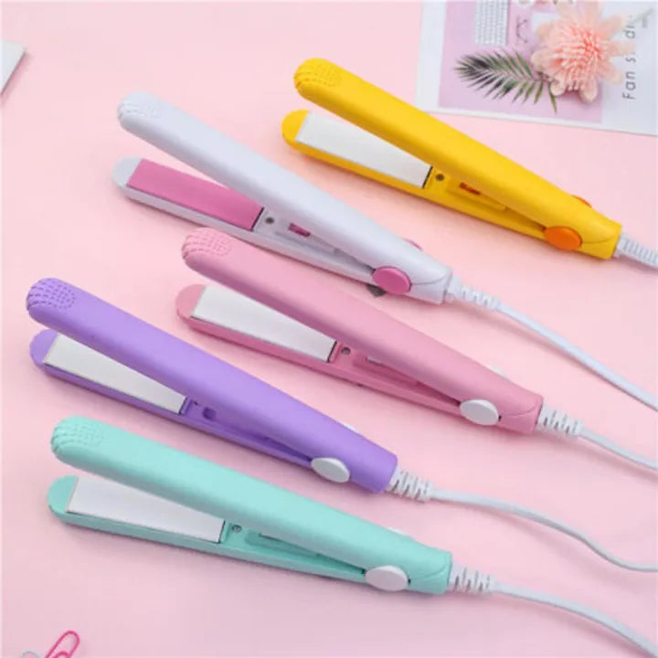 Mini Hair Straightener for Kids – Safe, Low-Heat & Travel Friendly