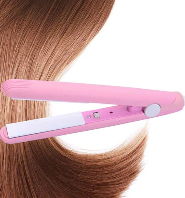 Mini Hair Straightener for Kids – Safe, Low-Heat & Travel Friendly
