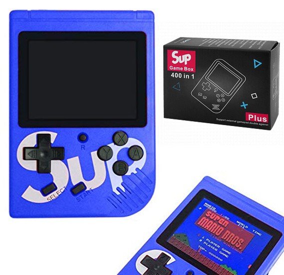 400 In 1 3.0 Inch Pocket Handheld Kids Gaming Console
