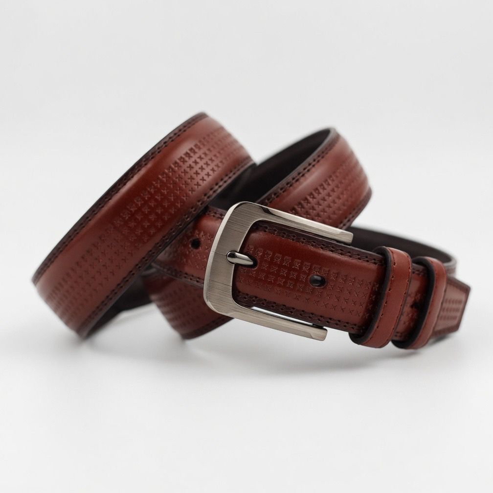 Premium Leather Belts BEL006-Brown