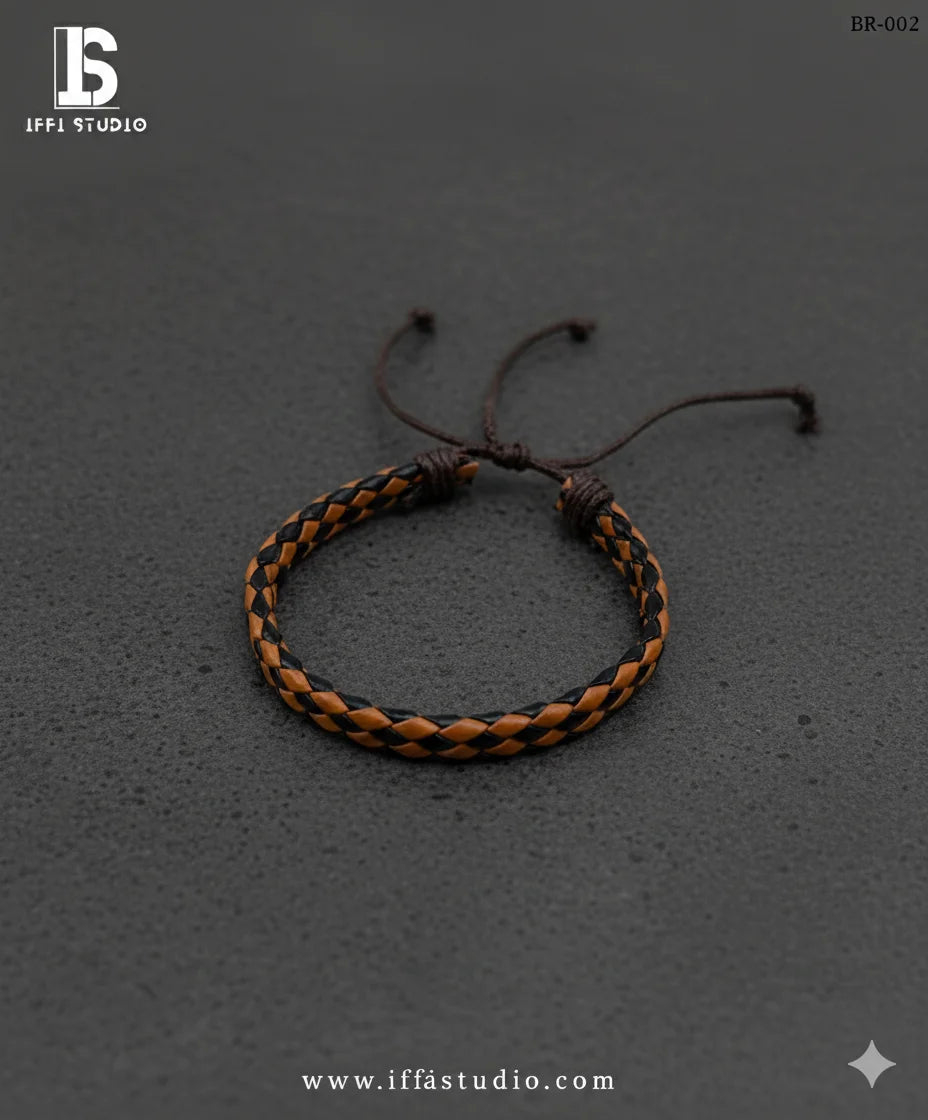 Mens Leather Bracelet