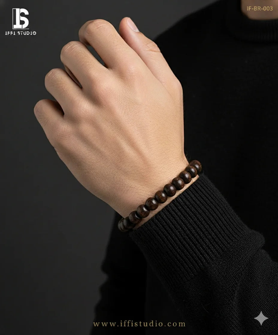 Mens Brecelet Wood Beats
