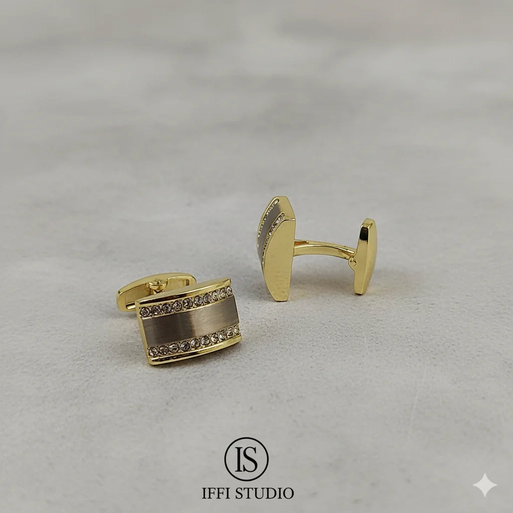 Gold plated Cufflink