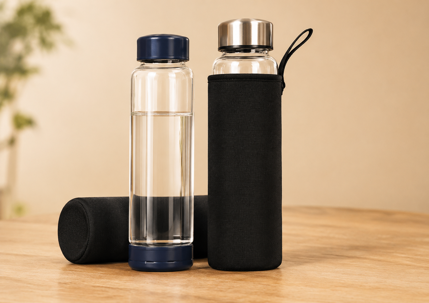Glass Water Botel 600ML