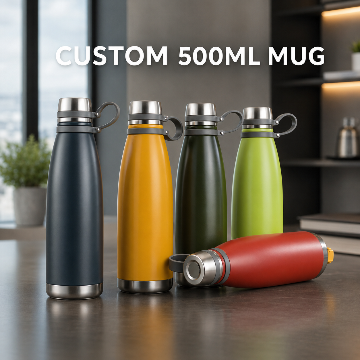 Stainless Steel vacuum water Betel 500ML