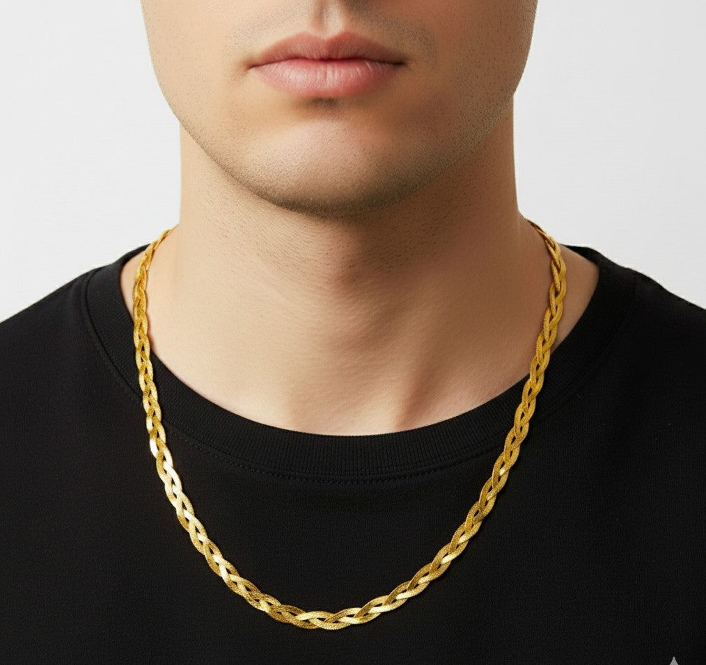 Gold Plated Chain For Mens