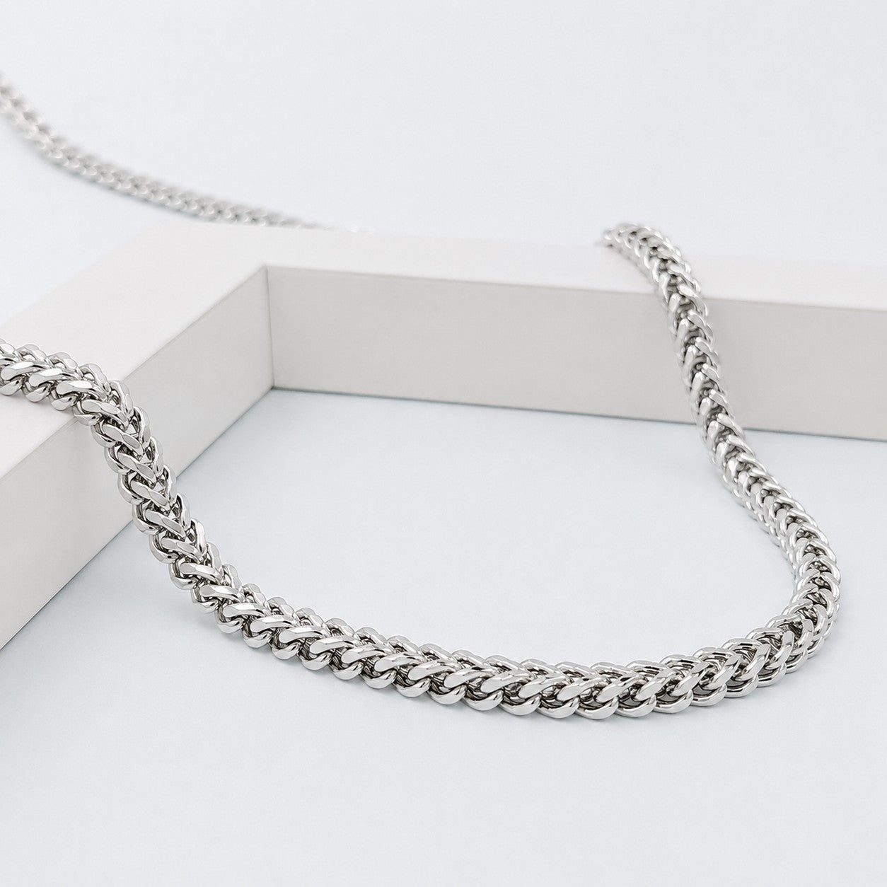 Premium Silver Chain Necklace for Mens