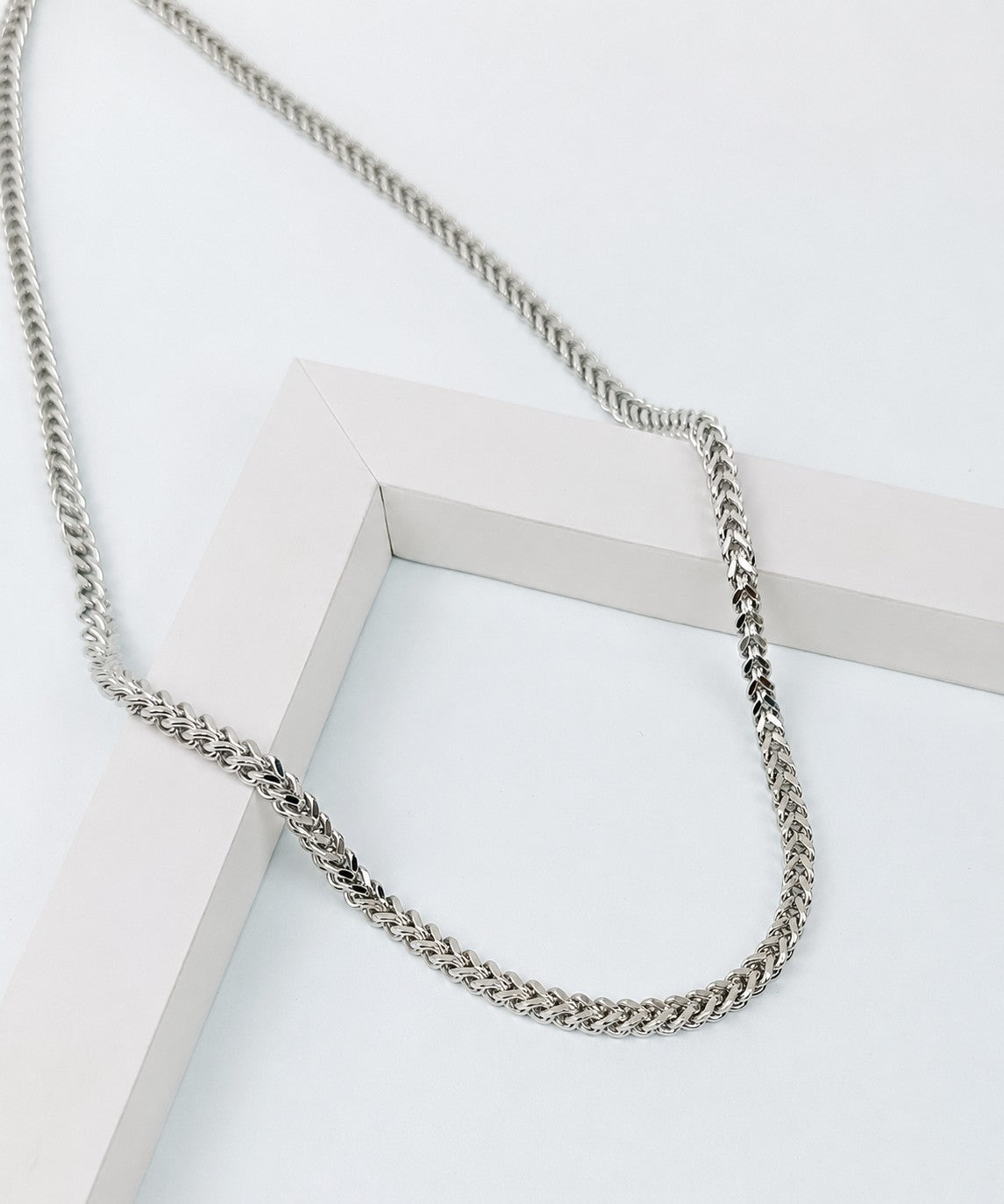 Premium Silver Chain Necklace for Mens