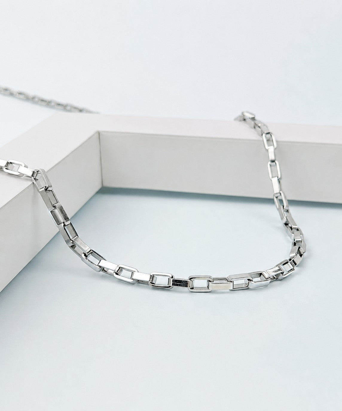 Premium Silver Chain Necklace For Mens