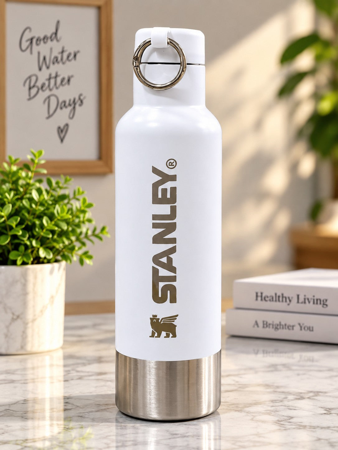 Premium Stainless Steel Vacuum Insulated Sport Bottle | Double Wall Thermal Water Bottle