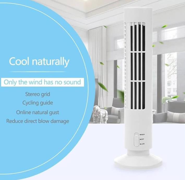 Portable Electric Tower Fan with charging USB