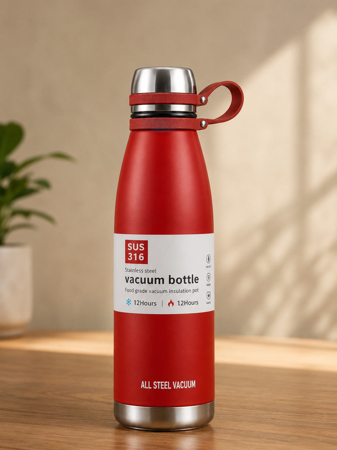 Stainless Steel vacuum water Betel 500ML