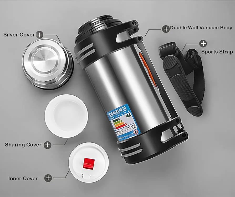 Water Botel,Trumbler Thormose Stainless Steel 2600ML