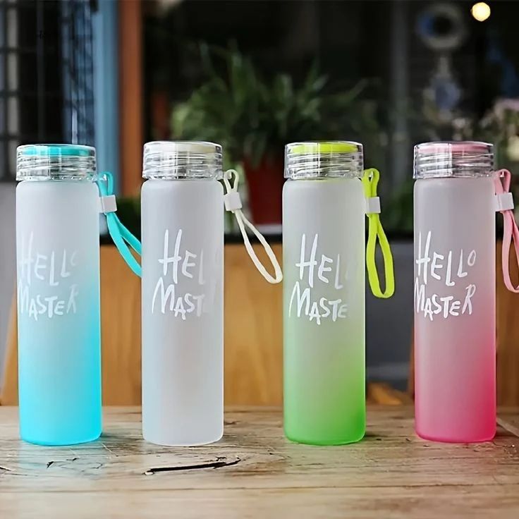 Stay hydrated in style with this premium Glass Water Bottle, designed for everyday use at home, office, school, or travel.