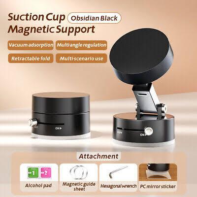 360° Magnetic Mobile Holder for Car Dashboard & Air Vent | Strong Magnetic Phone Mount | Universal Smartphone Holder