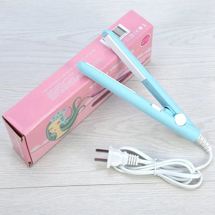 Mini Hair Straightener for Kids – Safe, Low-Heat & Travel Friendly
