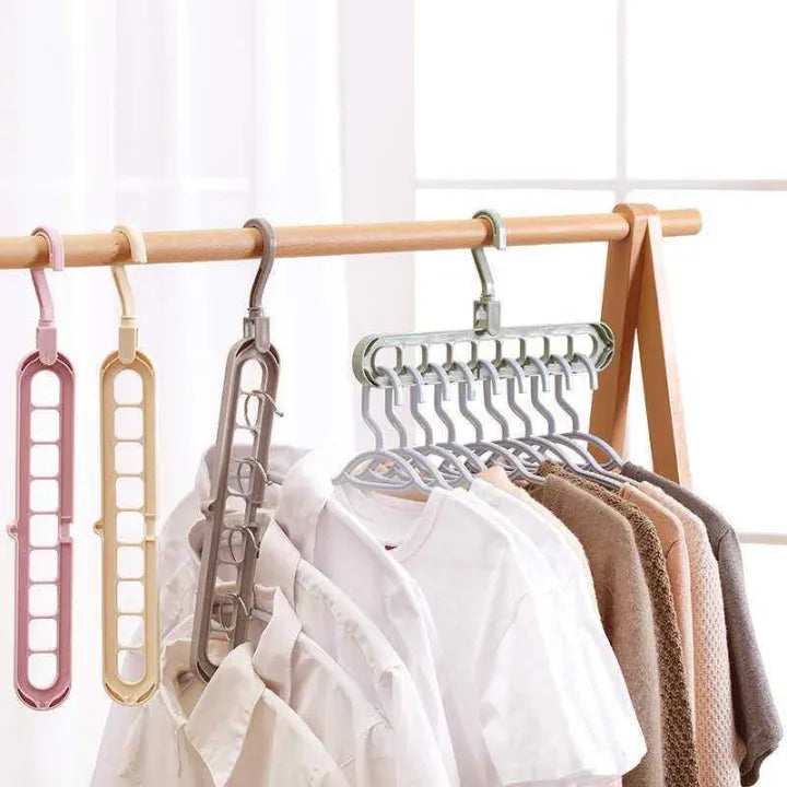 9 Hole Clothes Hanger | Wardorobe Organizer