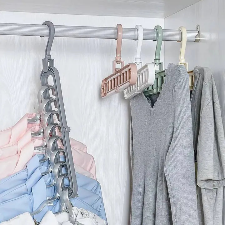 9 Hole Clothes Hanger | Wardorobe Organizer