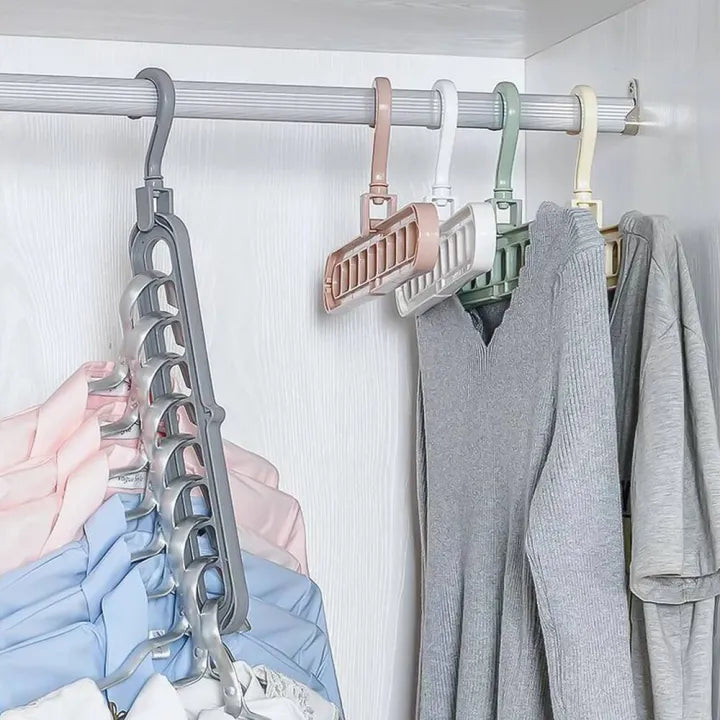 9 Hole Clothes Hanger | Wardorobe Organizer