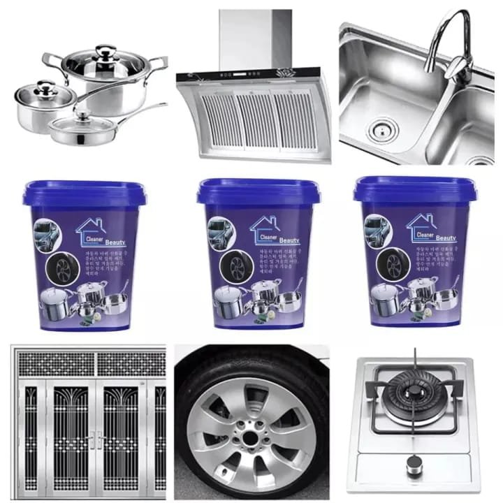 Powerful Stainless Steel Cookware Cleaning Paste – 500g