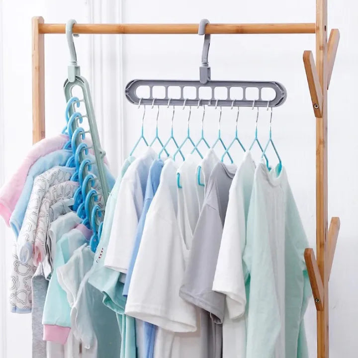 9 Hole Clothes Hanger | Wardorobe Organizer
