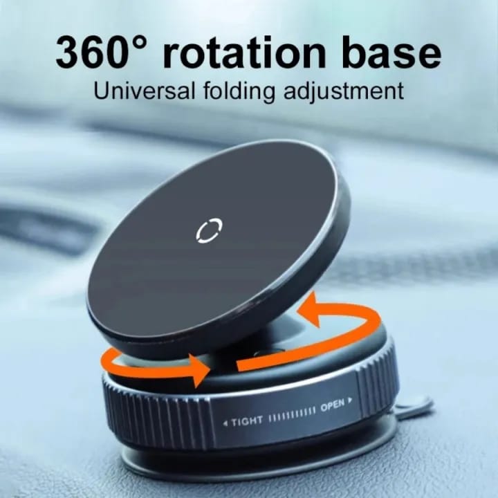 360° Magnetic Mobile Holder for Car Dashboard & Air Vent | Strong Magnetic Phone Mount | Universal Smartphone Holder