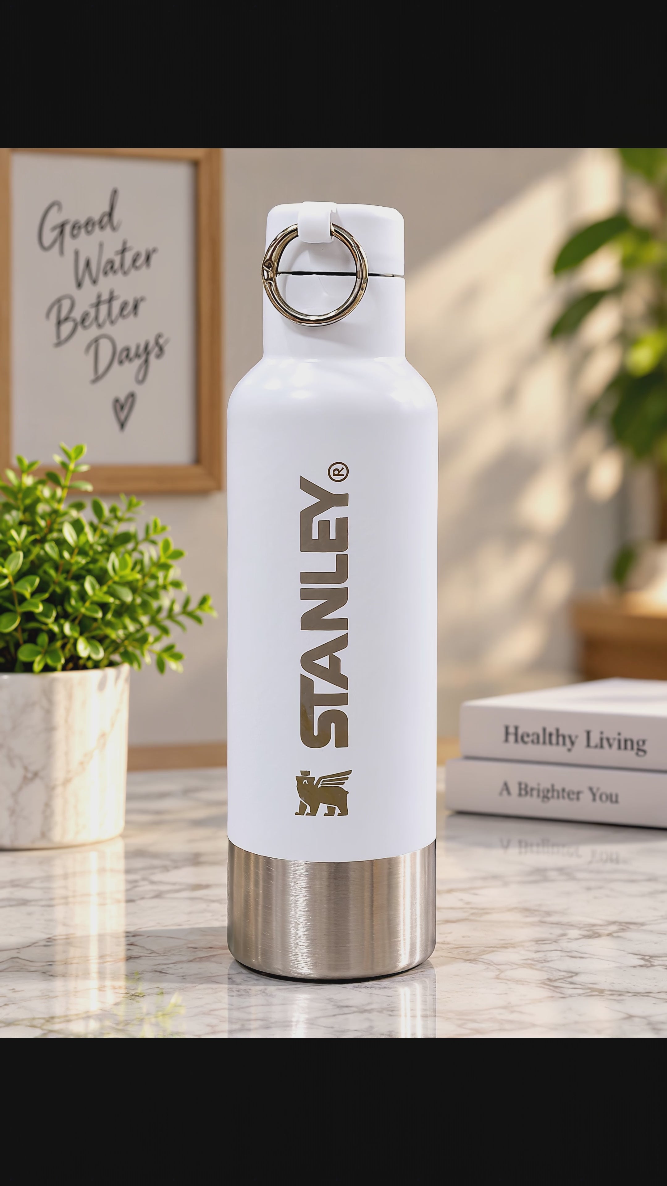 Premium Stainless Steel Vacuum Insulated Sport Bottle | Double Wall Thermal Water Bottle