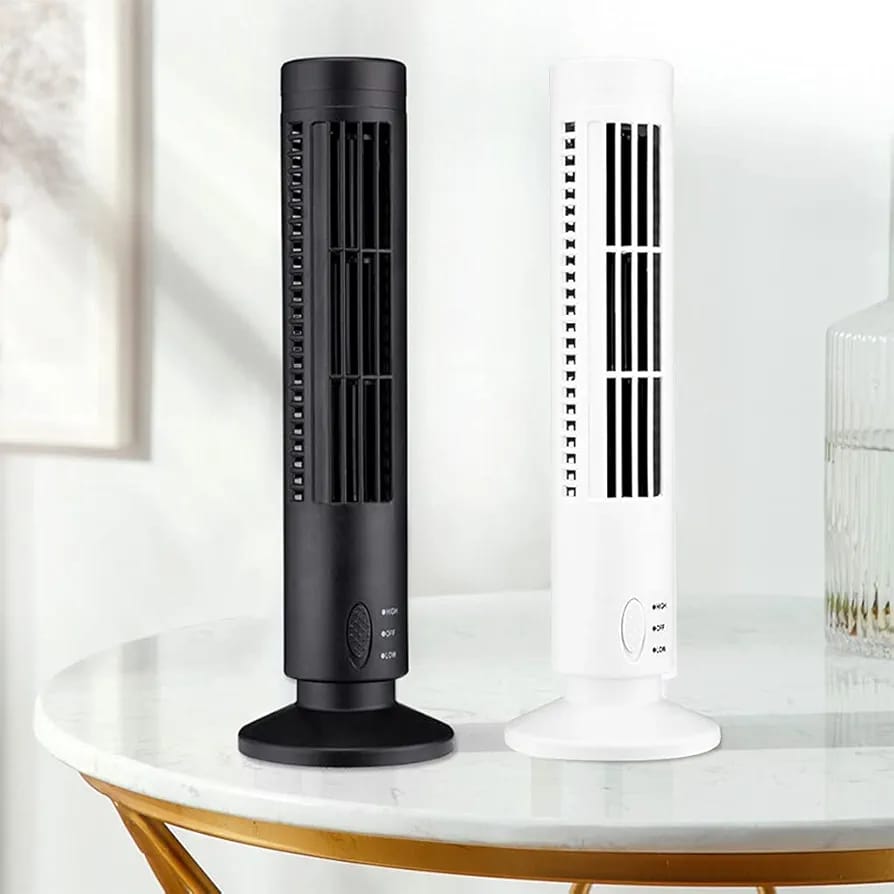 Portable Electric Tower Fan with charging USB